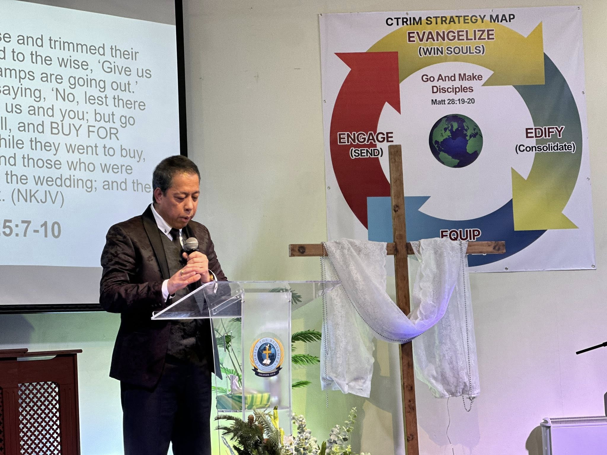 Volunteers in action